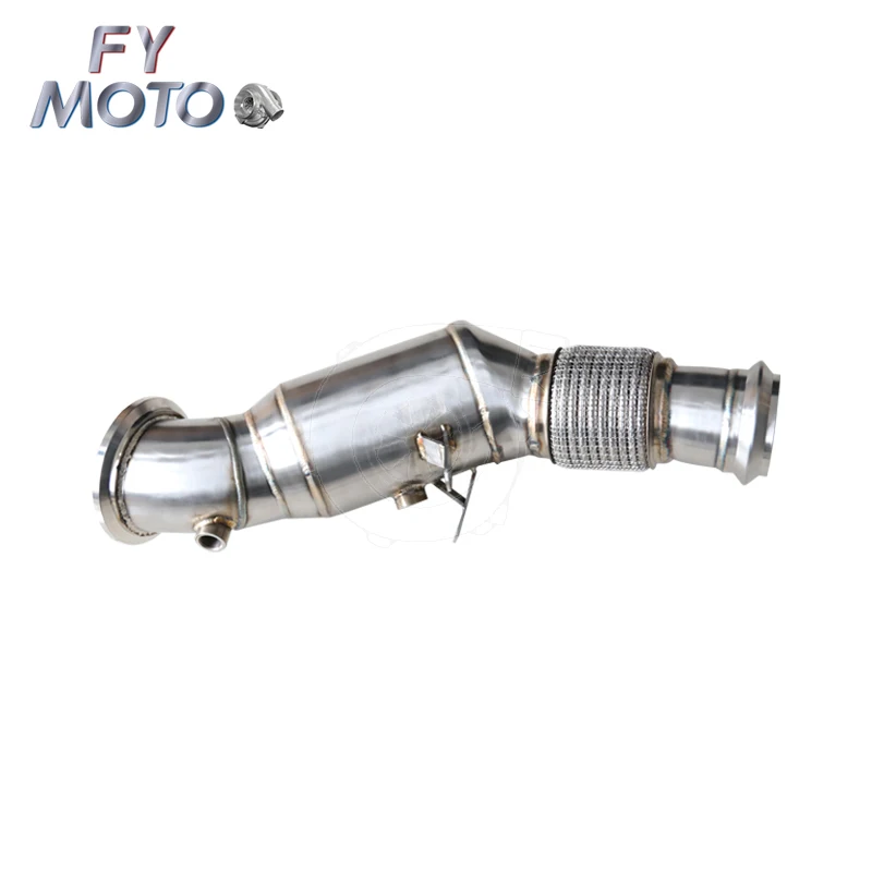 Exhaust catted Downpipe for BMW B48 G & F Chassis 2016-2021 120i 220i 230i 320i 330e 330i 420i 430i 630i 730i x Drive