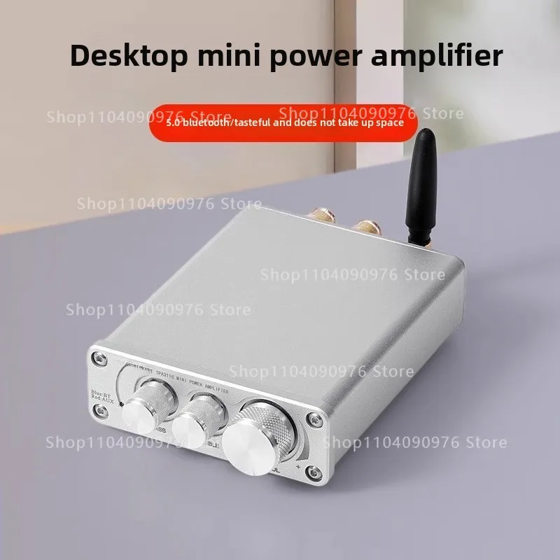 

Мини-маленький усилитель мощности, настольный мини-лихорадка, высококачественный цифровой Bluetooth 5,0, стерео, 100 Вт