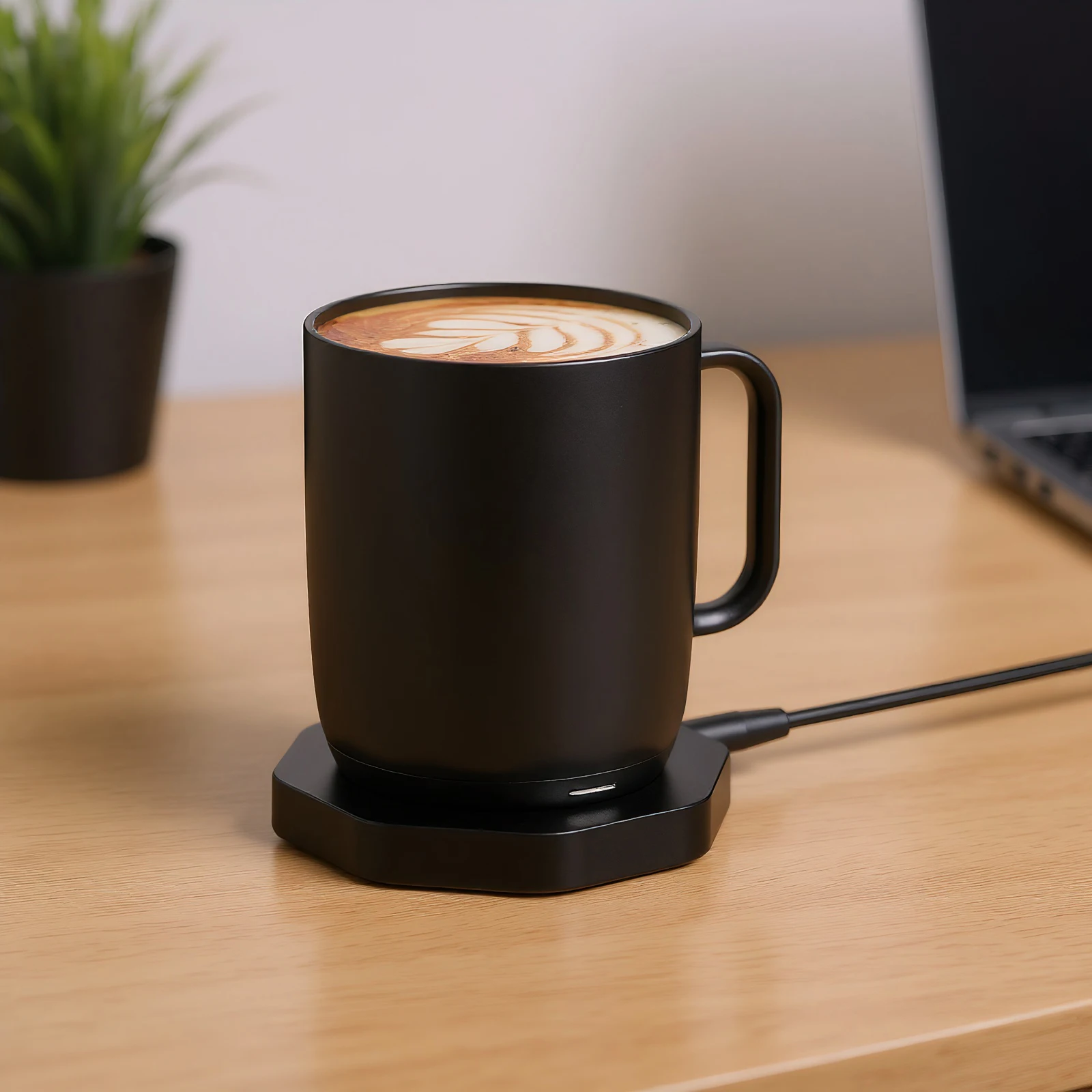 Travel Mug Charging…