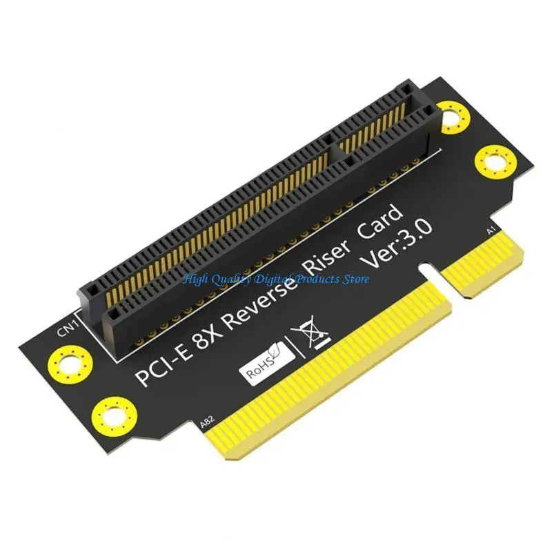 

U2JE PCIE 90 градусов Обратный к мужчинам и женщинам адаптеры карт RISE