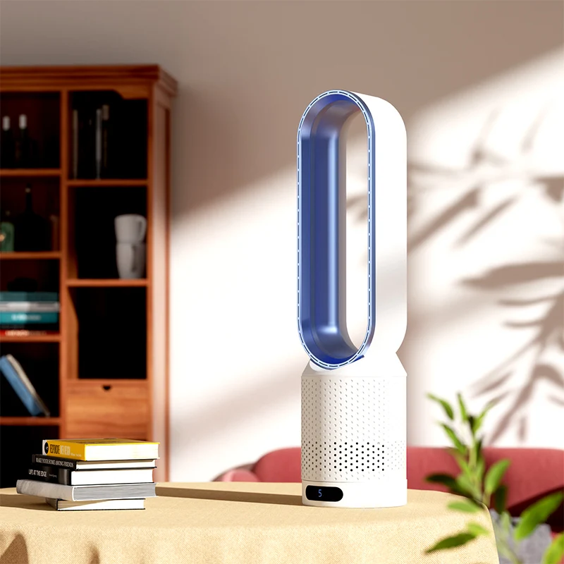 

Bladeless Cooling Fan 220V Ultra-quiet Electric Fan Air Purifier Top Quality Bladeless Fan With Air Purifier