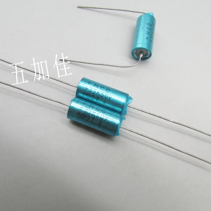 

5PCS/Japan 5002-336K 33K50V 50V33UF 10% metal shell axial tantalum capacitor