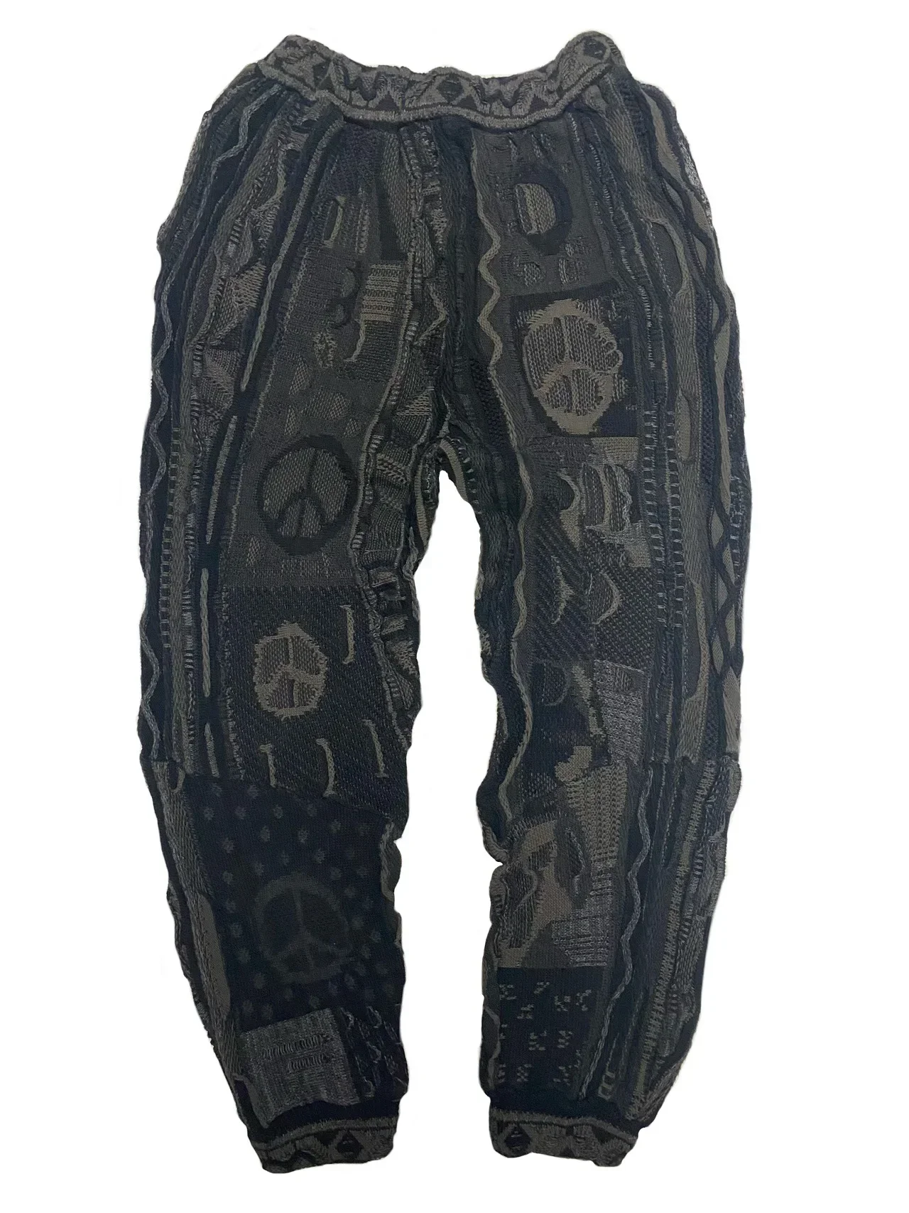 Non Kapital Vintage Hiroda Retro Japan Stitch Hip Hop Anti War pantaloni lavorati a maglia marea pantaloni larghi scava fuori nuovo marchio annuale Jia