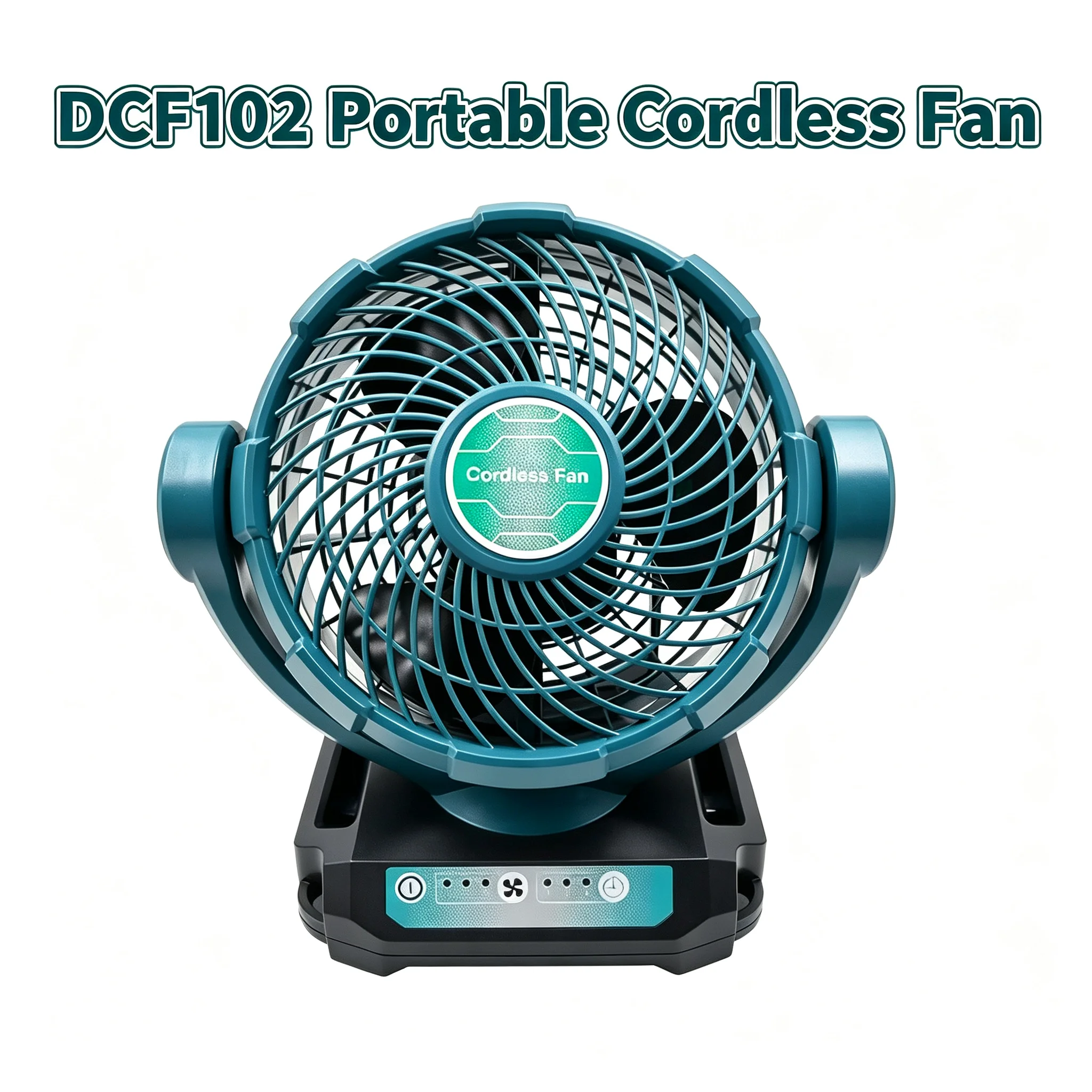 DCF102 Case Portable Cordless Fan For Black Decker Porter-Cable Stanley 14.4V 18V 20V Lithium Battery LBXR20 PCC685L FMC680L