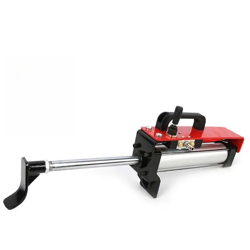 Large and small automobiles, construction vehicles, tires, portable pneumatic tire expander, pneumatic tire expander