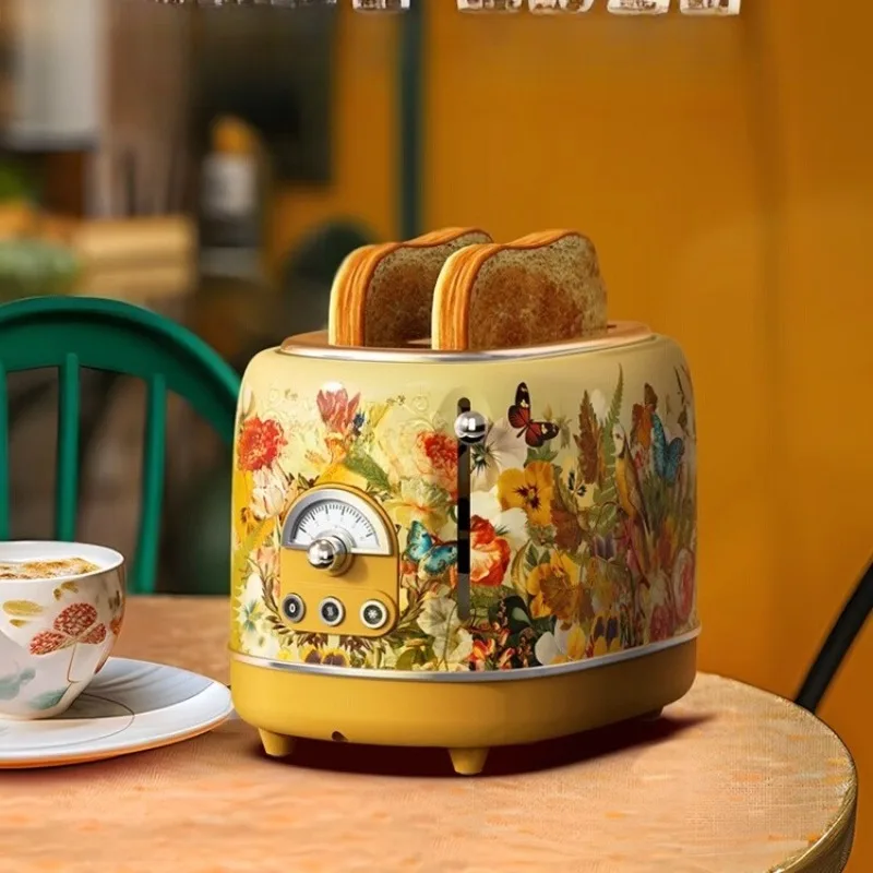 

Retro Toaster Home Toaster Multifunctional Breakfast Machine Automatic Sandwich Spit Driver