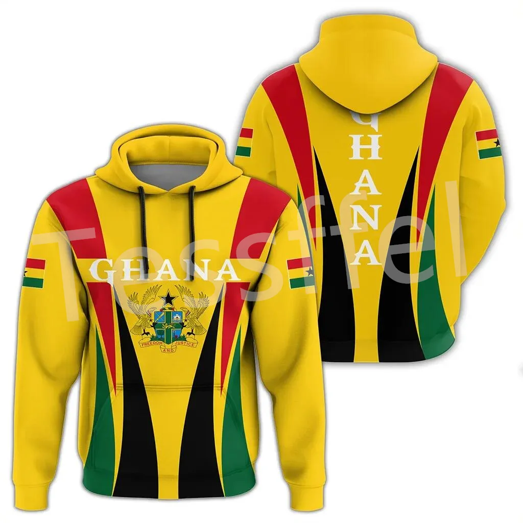 

Tessffel Black History Africa County Ghana Kente Tribe Tattoo Tracksuit 3DPrint Men/Women Streetwear Casual Pullover Hoodies X6