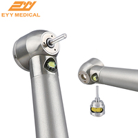 EYY Dental LED High Speed Handpiece Ceramic Bearings E-generator High Dental Rotation 2/4 Hole Stainless Steel Tools