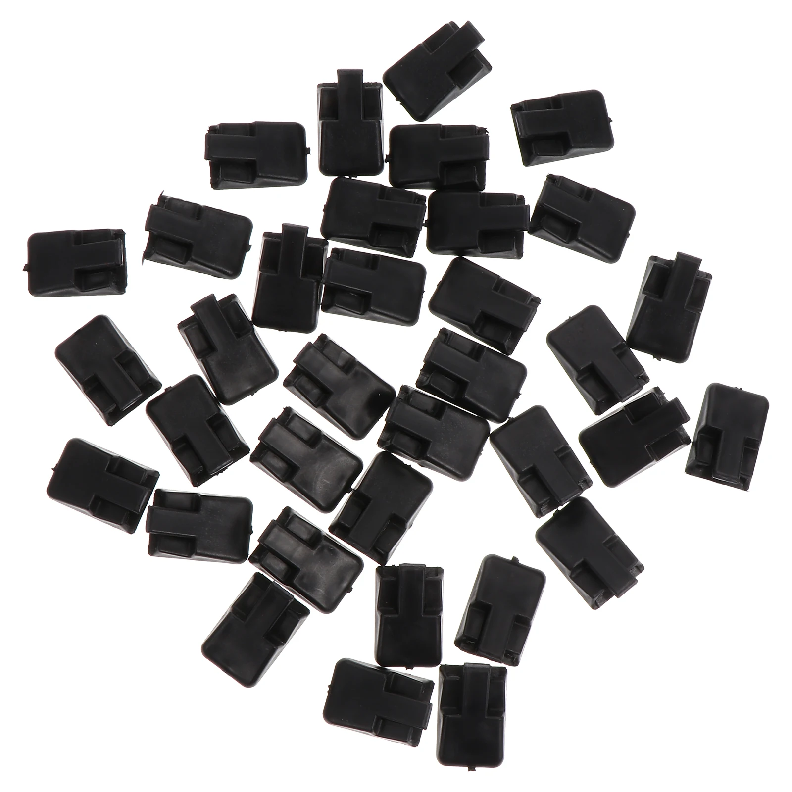 

35 Pcs Ring Buckle Jewelry St Ring Holder St Black Rings Display Rack Holder Lightweight Portable Home Shop ganizer