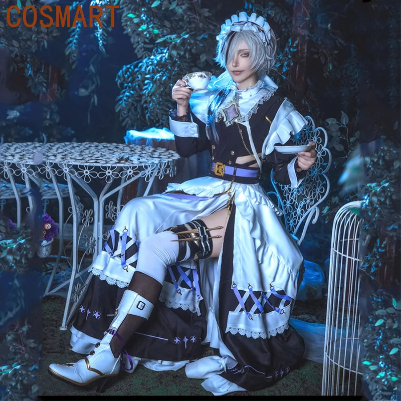 

Game Nu: Carnival Blade Cosplay Costumes Women Cute Maid Dress Suit Halloween Carnival Uniforms Anime Clothing Custom Made