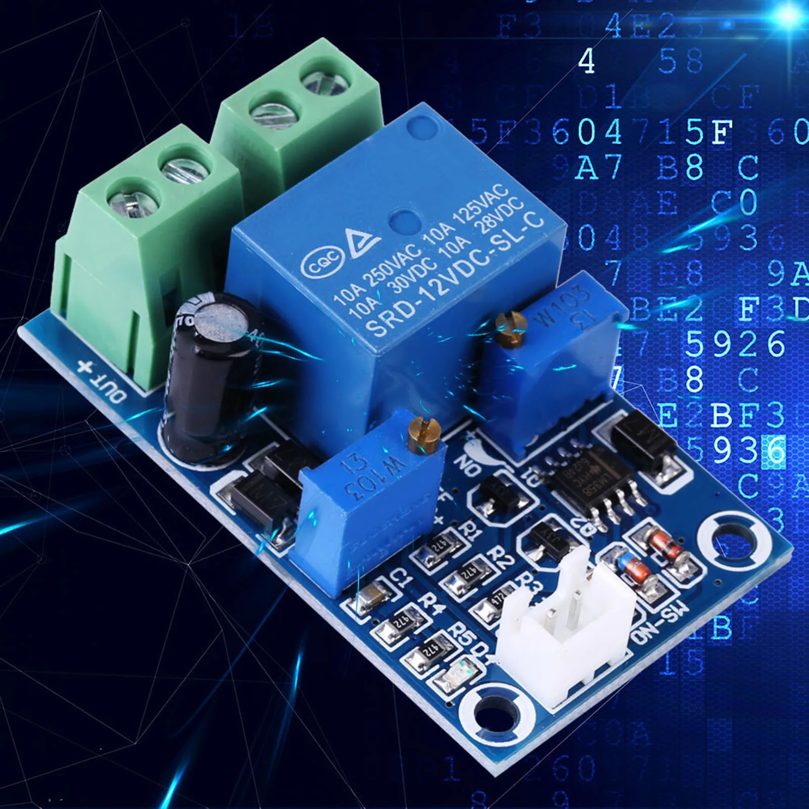 Low Voltage Cut off  12V Battery Low Voltage Cut off Automatic  On Recovery  Module Storage Battery Module