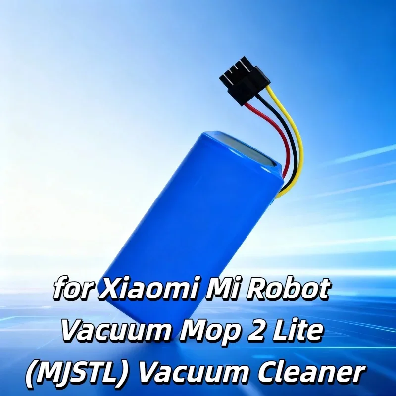 14.4V 3500mAh/2600mAh New Battery – N011-4S1P Model ,for Xiaomi Mi Robot Vacuum Mop 2 Lite MJSTL Vacuum Cleaner, Reliable Spare