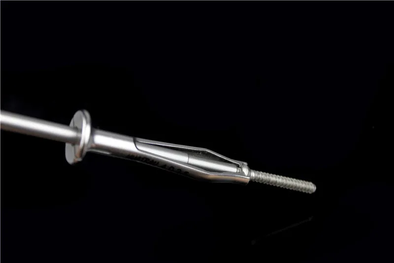 Instrumen medis quincunx star torx soket heksagon pegangan obeng lengan persegi quadrangular sekrup tulang