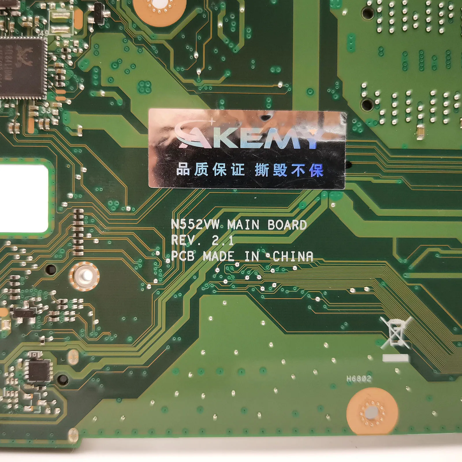 Für ASUS HighPerformance Mainboard N552V Laptop Motherboard N552 N552VW CPU i3 i5 i7 GTX950M 100% getestet