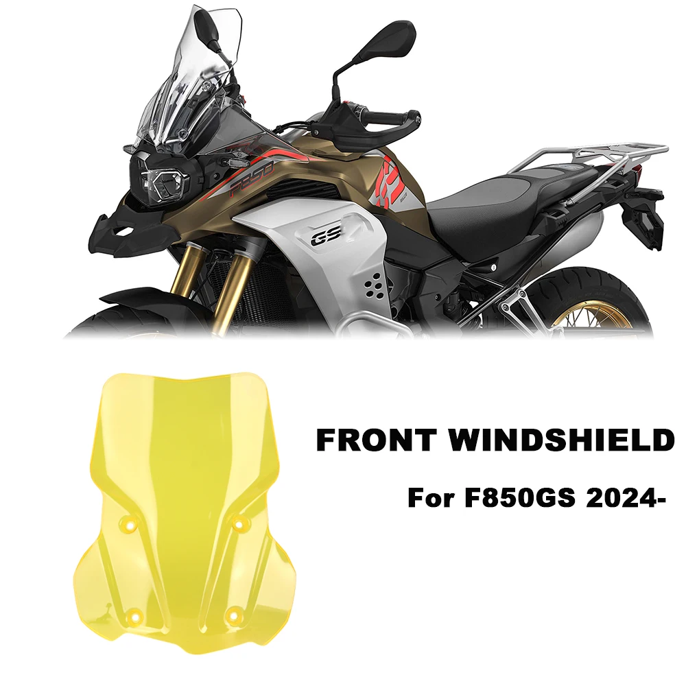 

Motorcycle Parts Front Windscreen Windshield Wind Screen Shield Protector Deflector Guard For BMW F850GS F 850 GS F850 GS 2024-