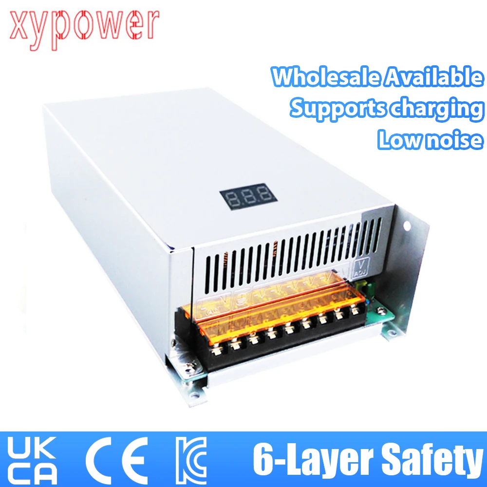 

XY DC 60V 25A 1500W 22A 21A 20A 1300W 1200W 1000W Импульсный источник питания 12V 24V 36V 48V 30V 72V 90V/110-220V Мотор для майнинга PSU