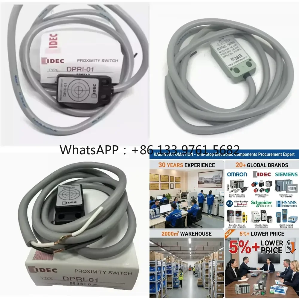 WSQ IDEC Magnetic Proximity Switch DPRI-01 for Industrial Automation 5mm Sensing, 110V,