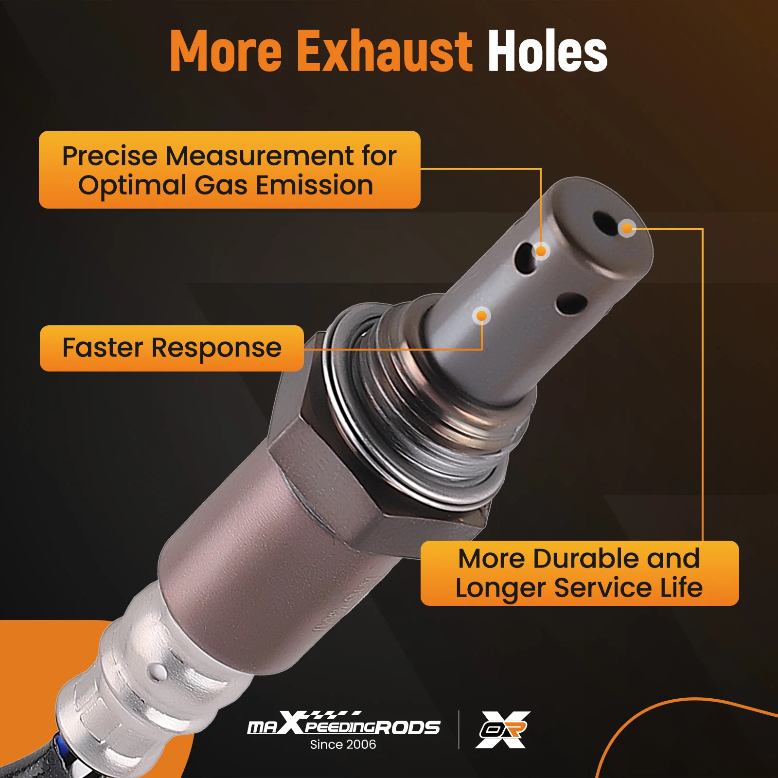 

Upstream O2 Sensor 4-Wire for Toyota Camry 3.0L 2002-2006 4Runner 4.0L 156-6008