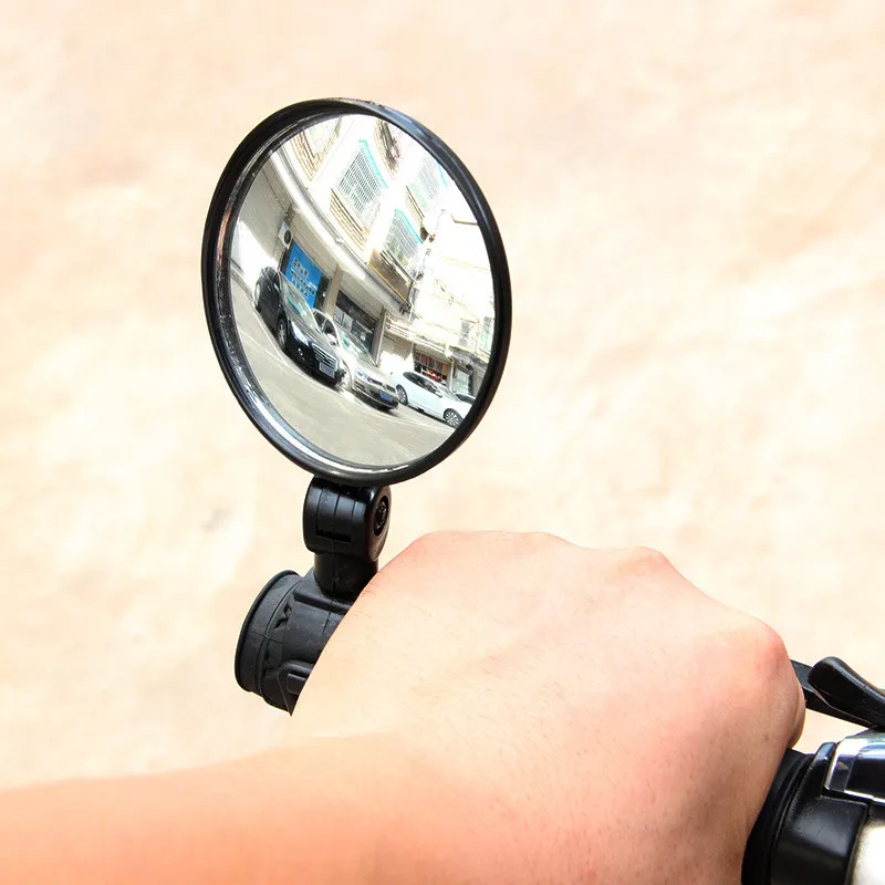 1Pc Rotating Side Mirrors Mirror Spoiler Rear View Mirrors Motorcycle Rearview Mirror Rear View Mirror 360 Rotation Round