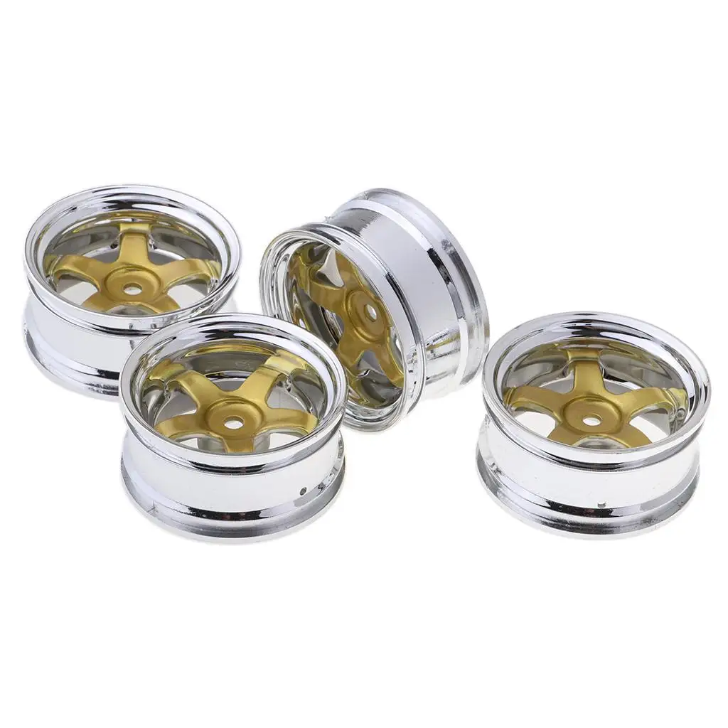 52mm Wheel Rim Hub Hex 4 Pack Rc Drift Car 1 10 Plastic Wheel Hub for Sakura D4 CS XI HPI Model Cars Spare Parts