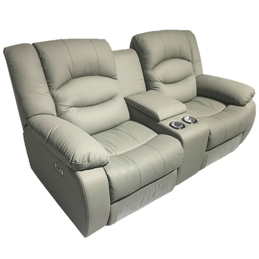 

First layer cowhide, home theater, sofa, space capsule, leather combination