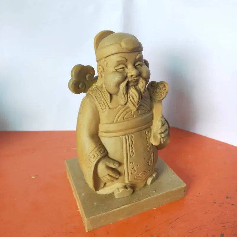 3DPrinting clay molds, fine carving, custom design based on samples or drafts, clay sculpture with a retro Zen aesthetic, Zen-st