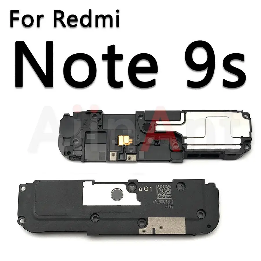 Aiinant Bottom Loudspeaker Sound Ringer Flex Cable For Xiaomi Redmi Note 7 8 9 7A 8A 9A 8T 9T 9S Pro Plus Loud Speaker