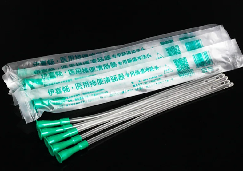 Rectal Drainage Tube  Disposable Anal Tube  and Flexible Tube for Defecation and Bowel Cleansing