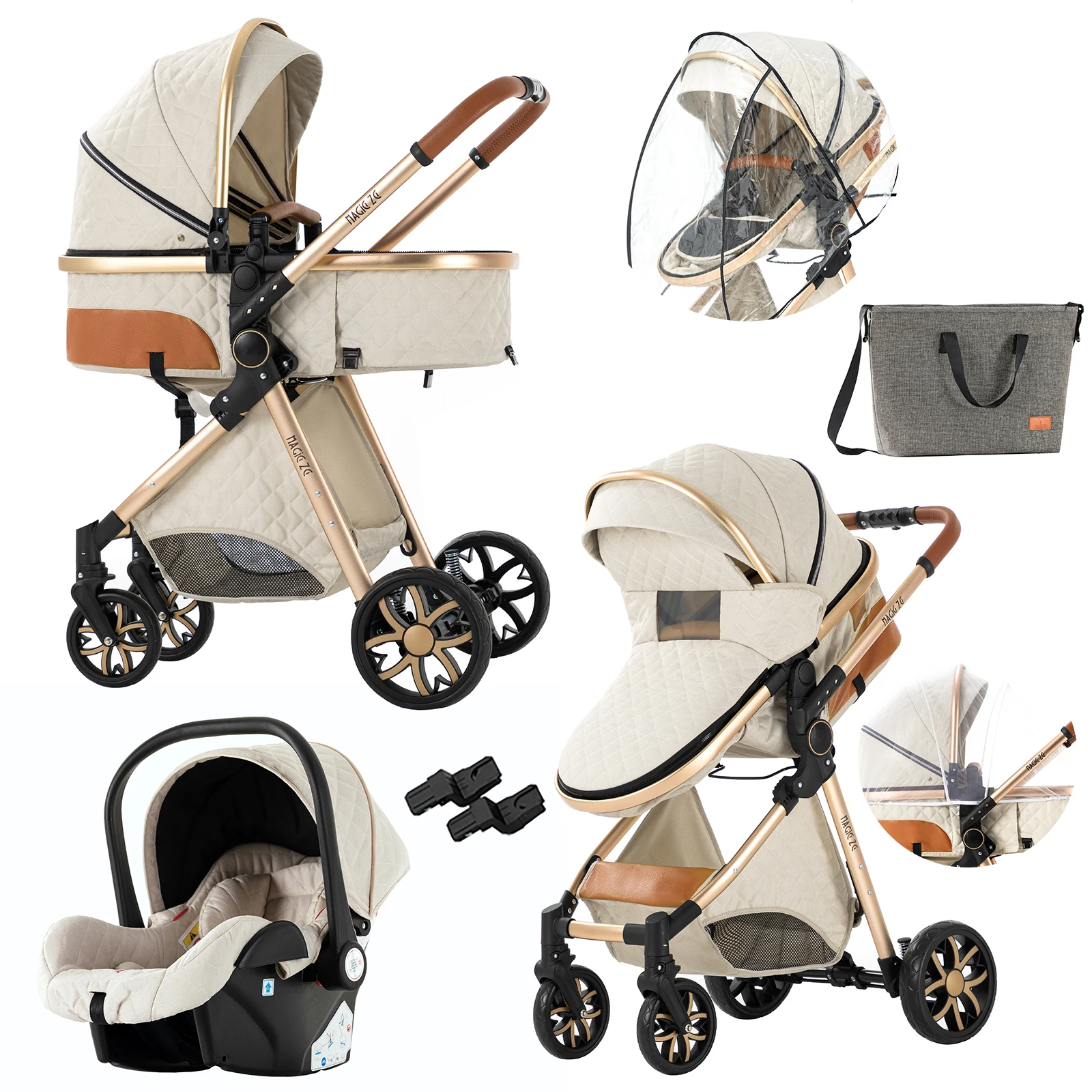 Passeggino passeggini leggeri auto per bambini carrelli leggeri carrozzina passeggini 3 in 1 carrello per bambini auto per carrozzina per bambini