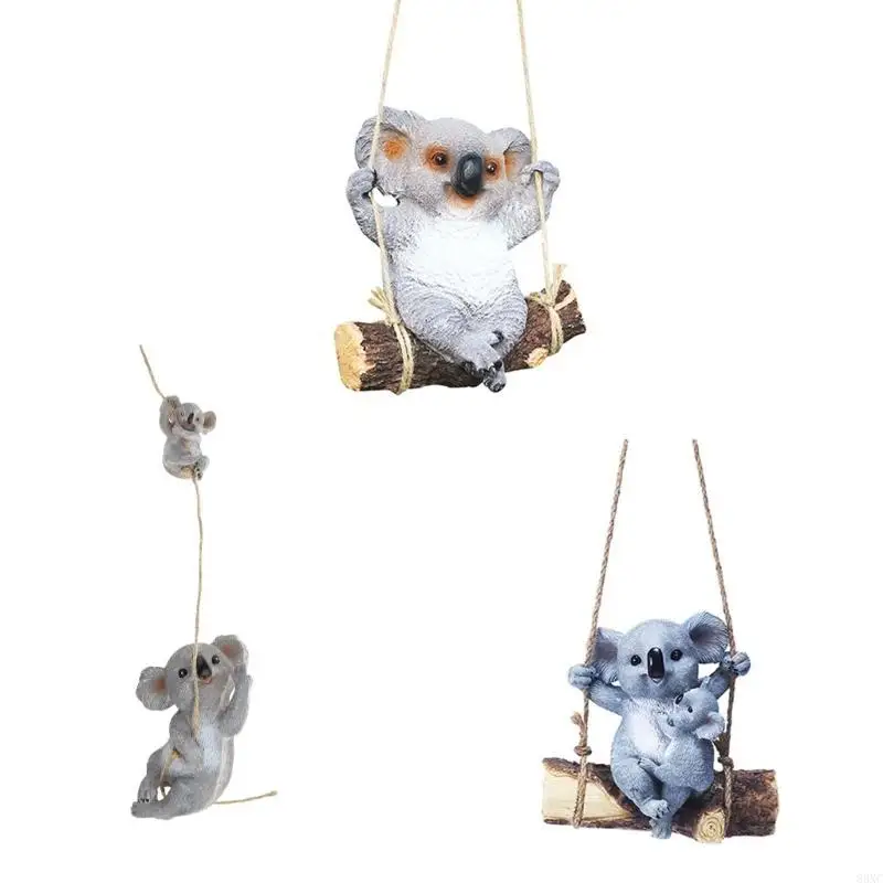 

83XC Lanyard Koala Ornament Koala Swing Wanging Dornmants для офисного дома