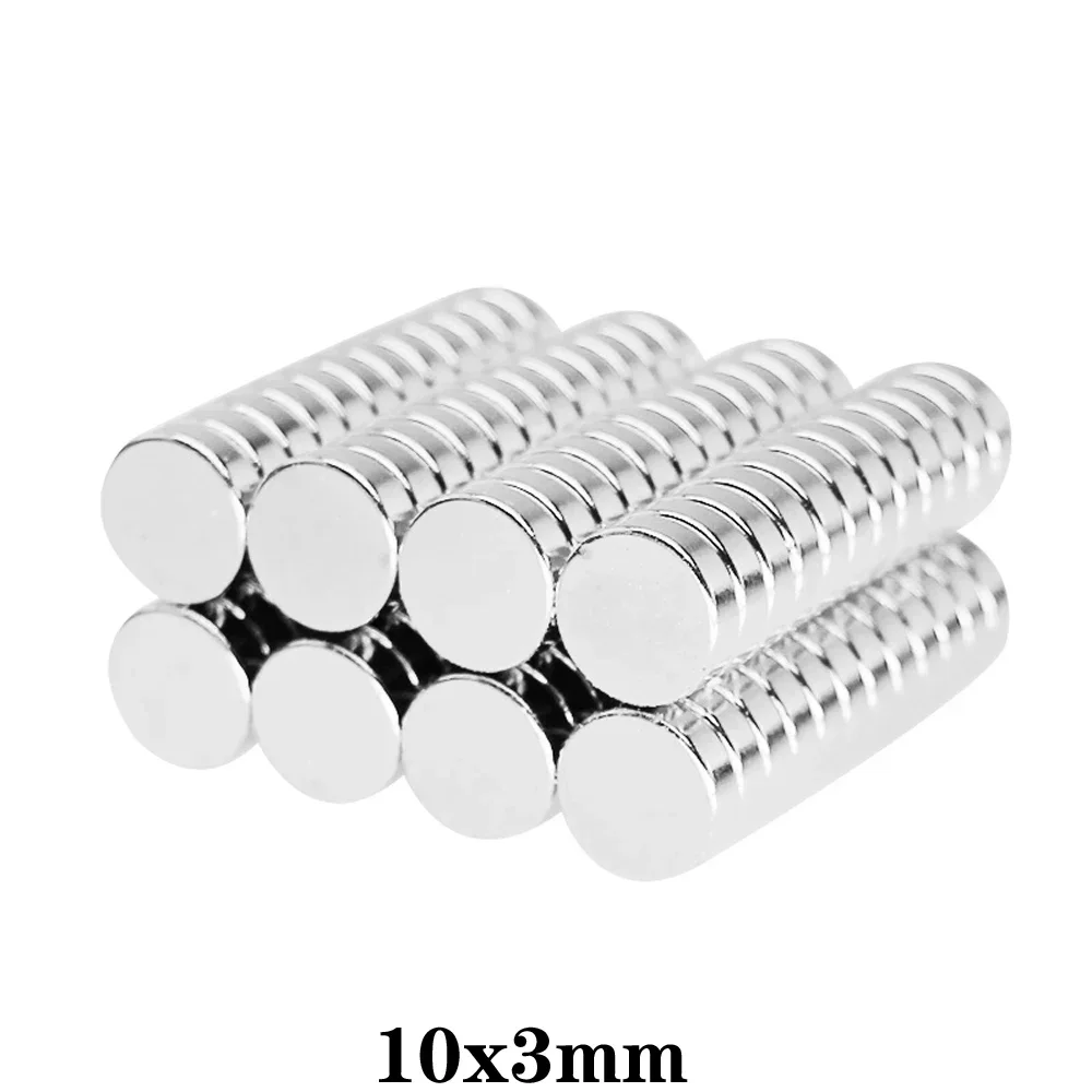 

10x3mm Round Permanent NdFeB Strong Powerful Magnets 10*3mm N35 Rare Earth Neodymium Magnet 10x3 Neodymium Magnet Disc 10