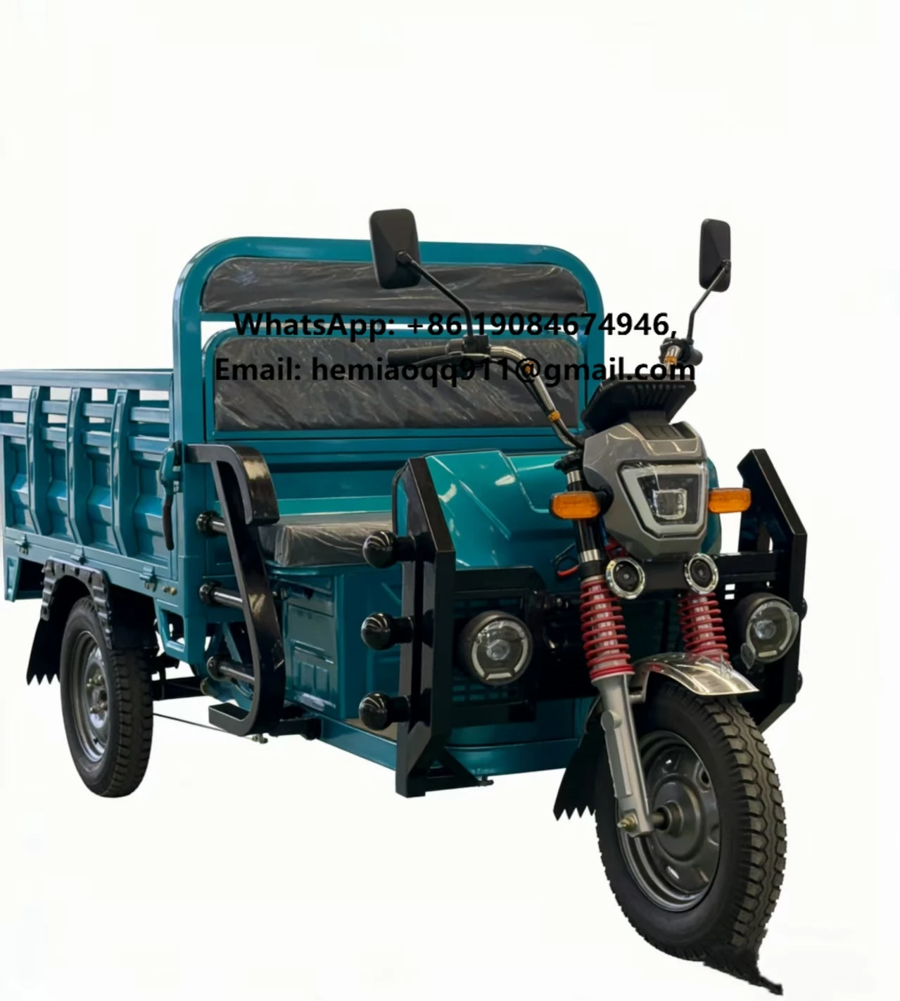 

Электрический грузовой трицикл BAIMA 1500W, 3-колесный, для взрослых, усиленный, с открытым кузовом, с мотором, грузовым отсеком, сертификация EEC