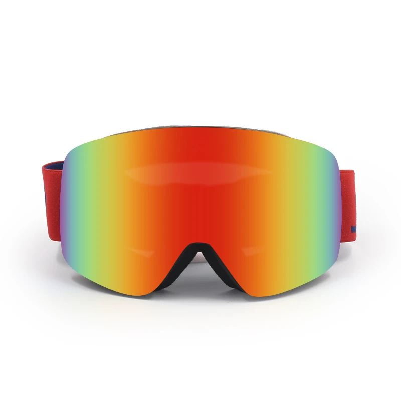 Jiedolly-Lunettes de ski magnétiques à double lentille, lunettes anti-buée, lunettes de neige OEM, lentilles PC, utilisation UV 400, mode adulte personnalisée interdite