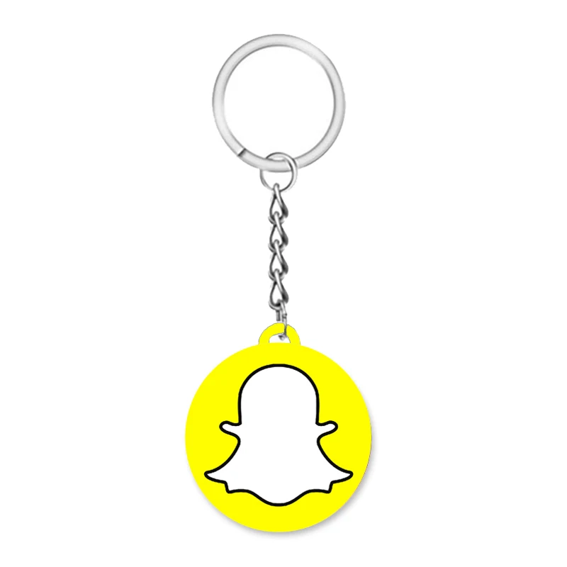 Snapchat NFC Epoxy Tag NFC Key Tag Proximity 13.56MHz RFID  Keychain for Social App