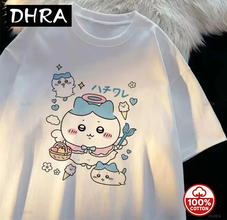 

Aesthetics T-shirt Japanese Harajuku Men's T-shirt Short Sleeved Fun Top Summer Cotton Round Neck Oversized Soft T-shirt Gift