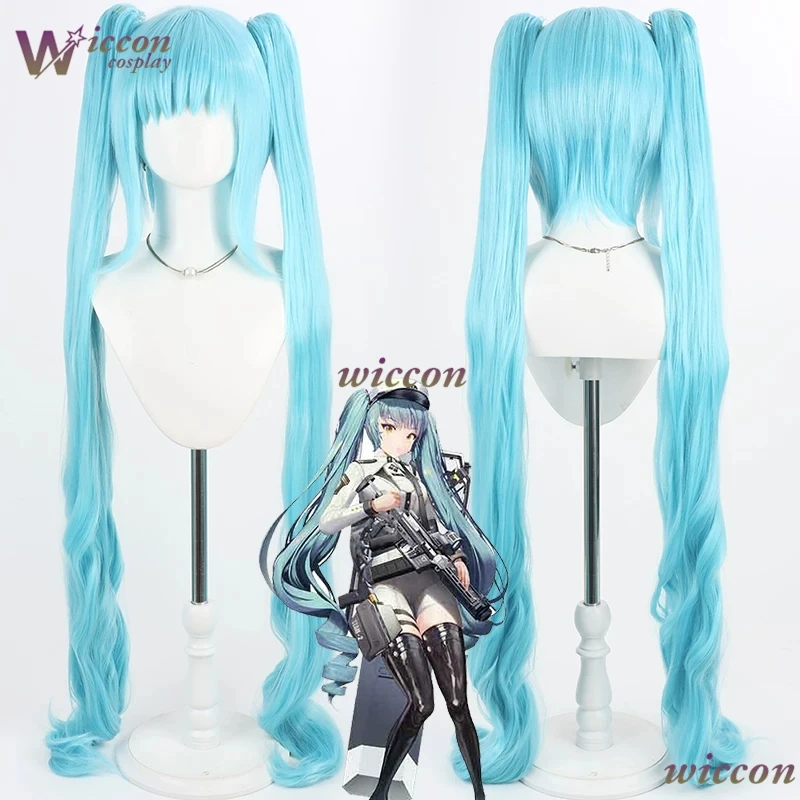 Game Anime GoddeeVictory Niikke Privaty Cos Wig Simulated Scalp Detachable Extra Long Ponytail 120CM Women Halloween Roleplay