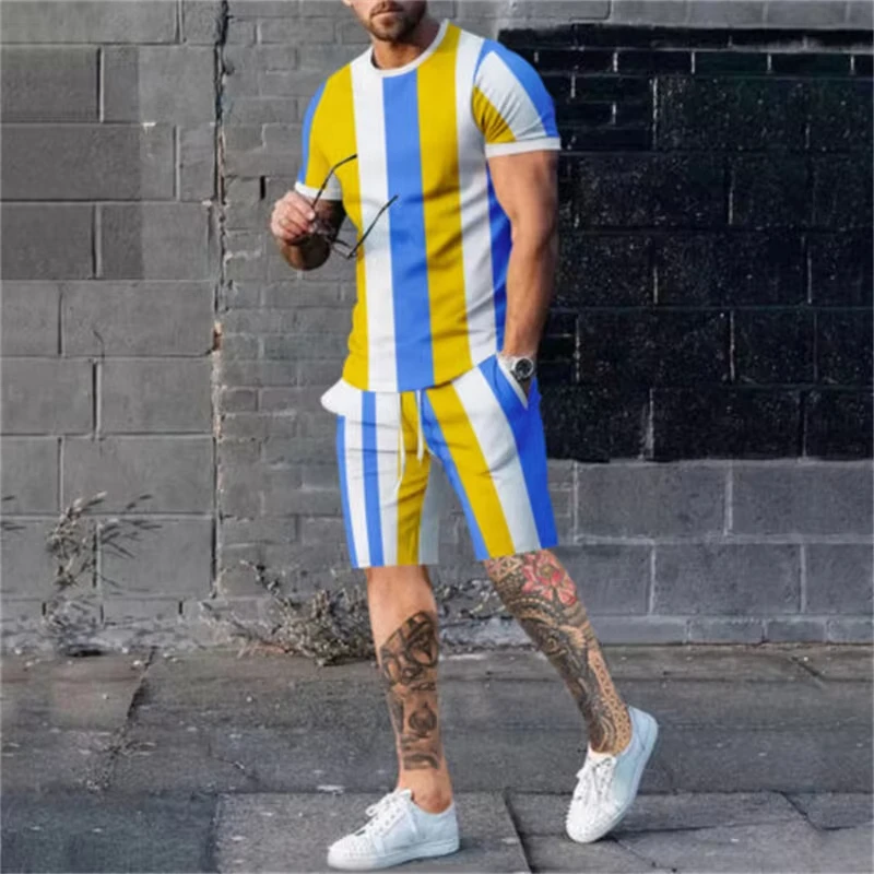 

Casual 3D Printed Men T-irt And Shorts Set Youthful Summer Women Tshirt Suit Men Tracksuit Suit Kid Tshirt Tracksuit Clothes