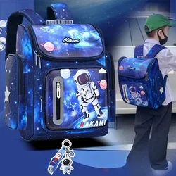 Reflect Light Astronaut Bag Elementary Schoolbag Boy Children Waterproof Breathable Load Reduction Large Capacity Backpack Girls