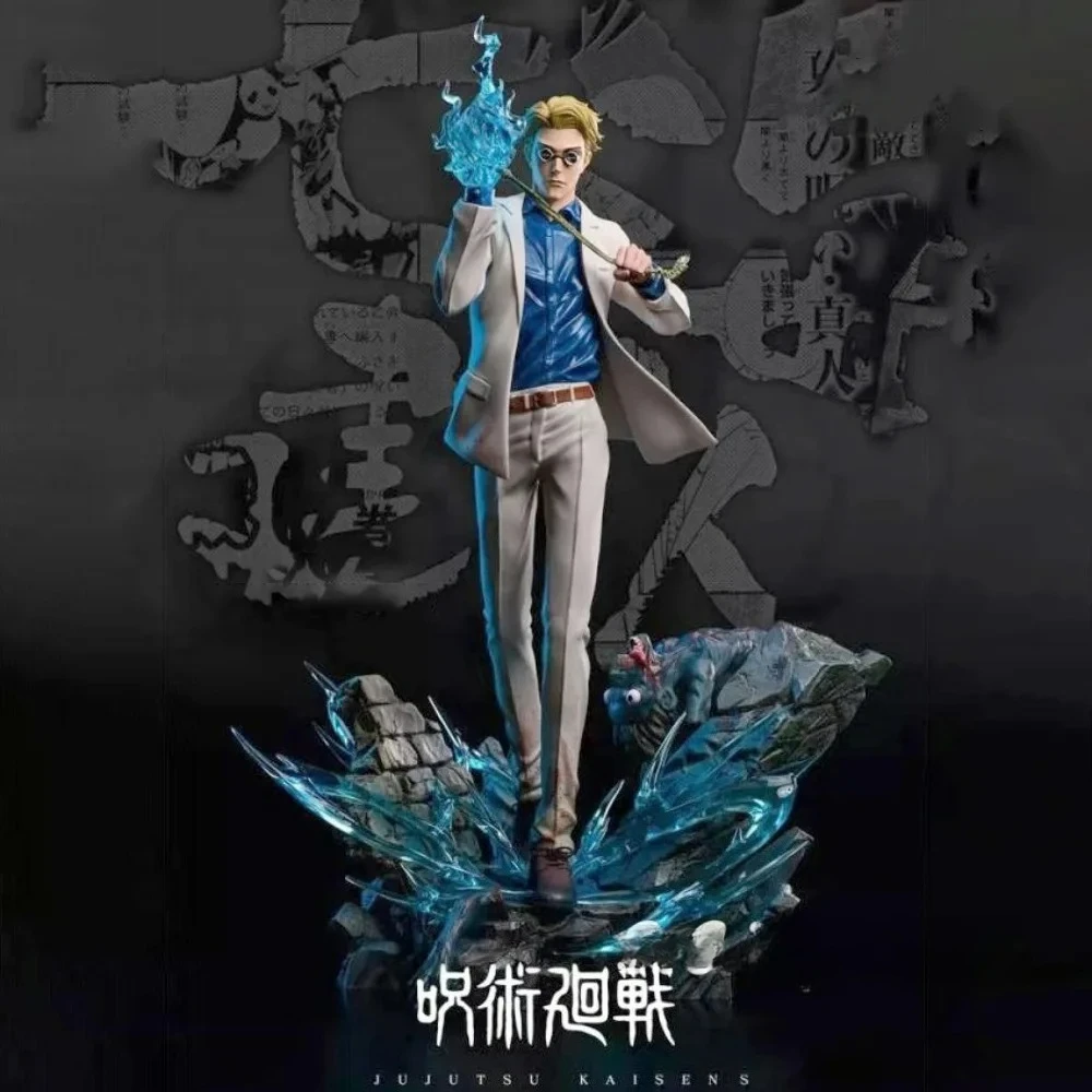 Anime Jujutsu Kaisen Figur Nanami Kento Actionfiguren PVC-Statue Desktop-Ornament Sammlermodell Spielzeug Geschenke 29cm