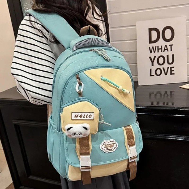 

Модный женский рюкзак в корейском стиле, школьный рюкзак для девочек-подростков, вместительная сумка для книг, дорожная сумка для женщин
