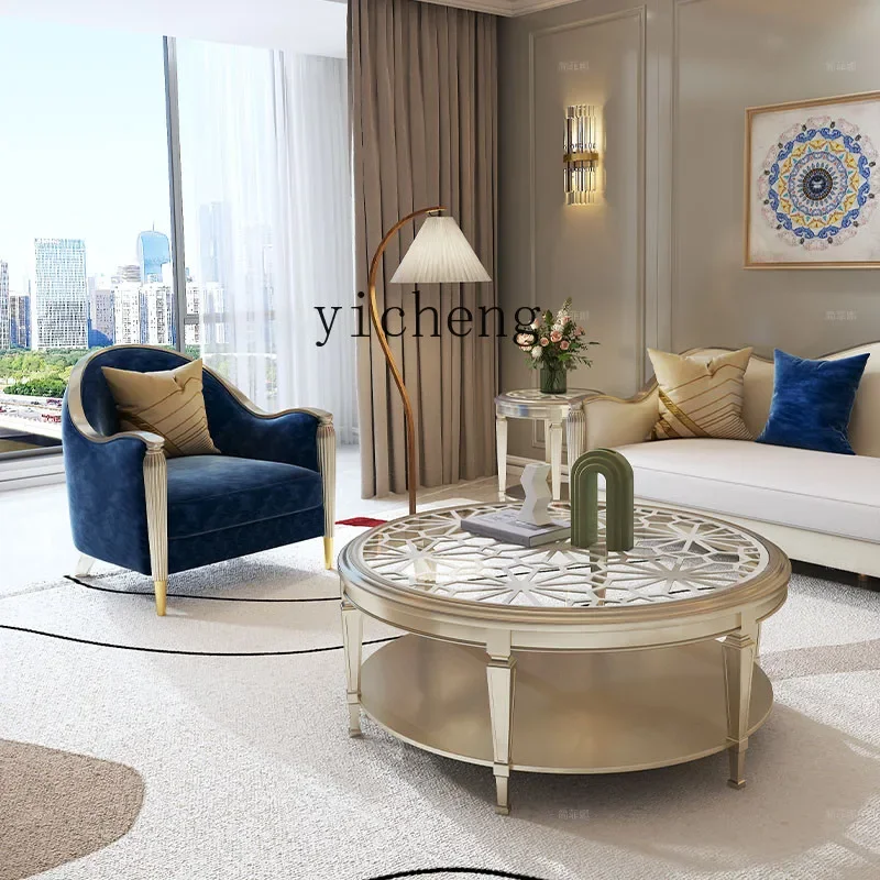 DSA light luxury sofa combination living room small apartment simple leather four-person sofa home accessories