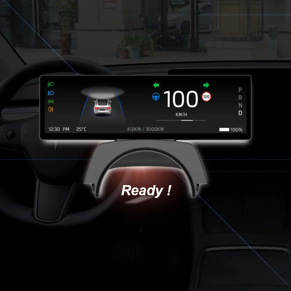 EANOP 8,8 экран приборной панели Smart HUD для Tesla Model Y 3 Highland Бесплатные вентиляционные системы Прямая поставка с завода EN88