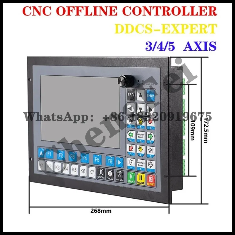 DDCS EXPERT CNC ATC controller M350 3/4/5 axis 1MHz G code for engraving and millings replacement mach3 ddcsv3.1 Cyclmotion