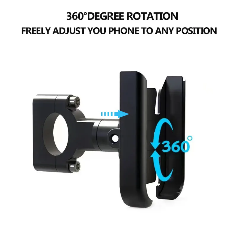 Motorcycle Handlebar Rearview Mirror Mobile Phone Holder GPS stand bracket FIT For NMAX N-MAX 155 NMAX125 2015-2020