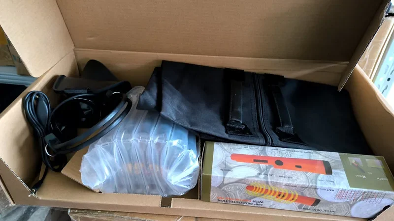 Factory Direct Selling LCD Display Metal Detector Waterproof Searching Coil Professional Detection Tool