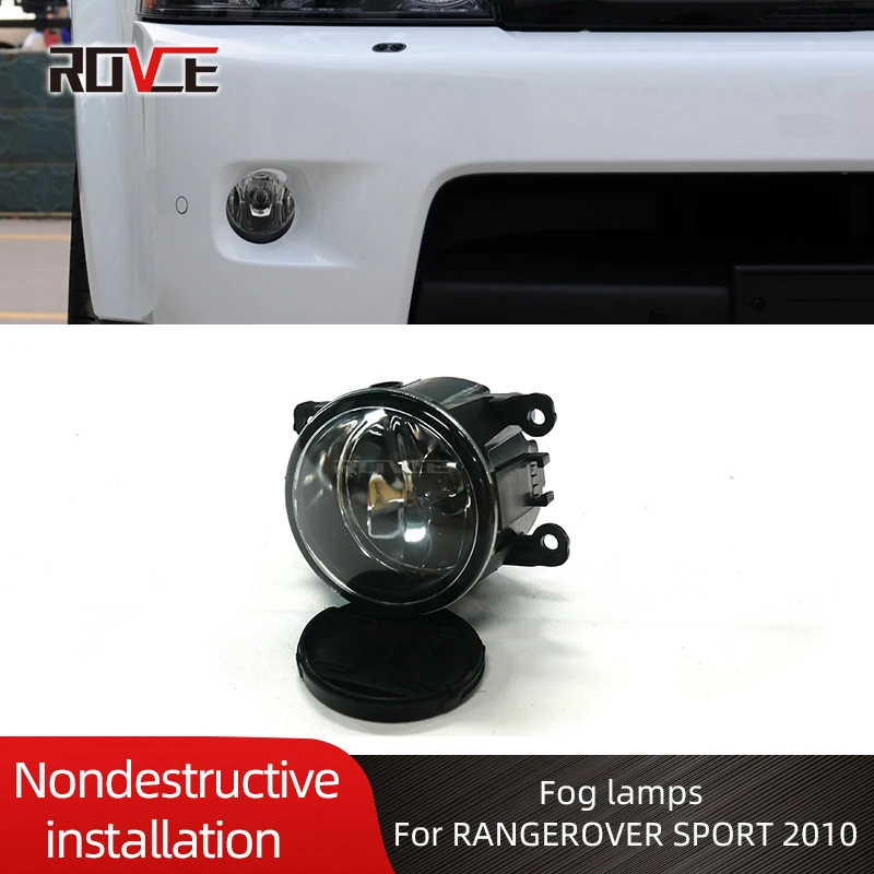 ROVCE Car Front Fog Lamp For Land Range Rover Sport Freelander 2 Discovery 4 2010 2011 2012 2013 LR001587 LR057400 Fog Lights