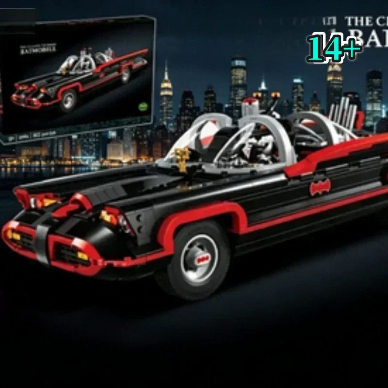 

Bandai Innovative 76328 Collection Display Black Hero Vehicle Building Blocks Premium Design Gifts compatible with LEGO bricks