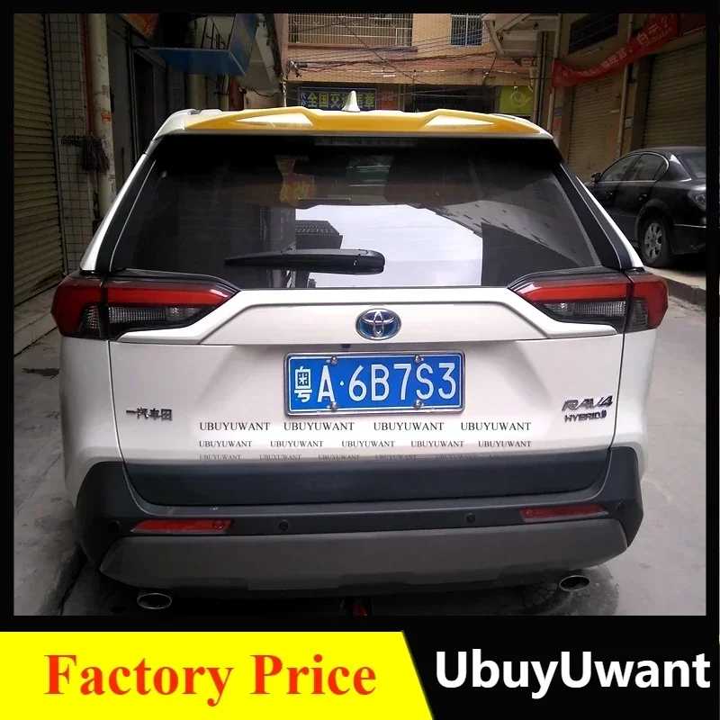 For Toyota RAV4 RAV 4 New Spoiler 2020 High Quality ABS Material Car Rear Wing Lip Spoiler