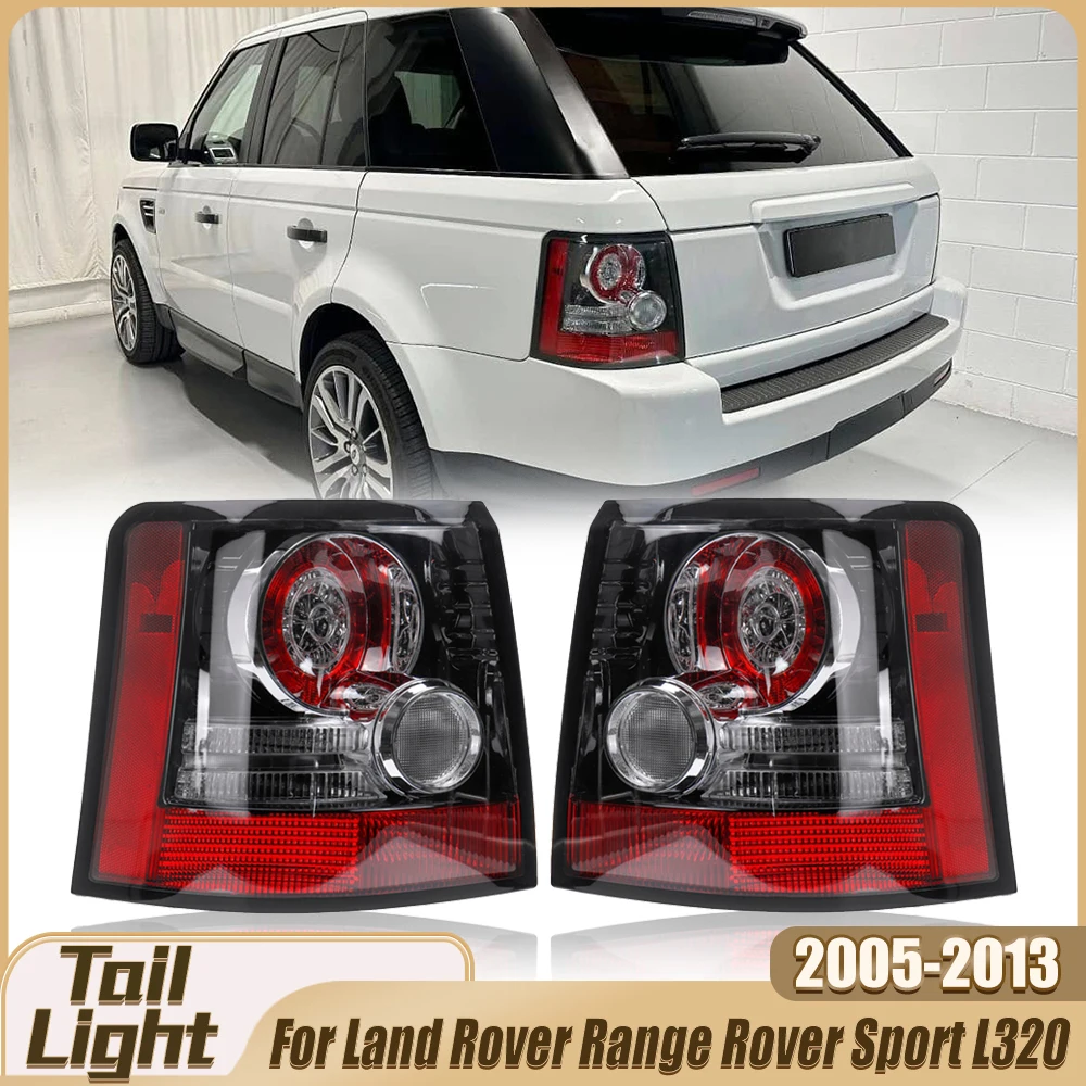 

A Pair Taillights Clear/Red Rear Led Stop Brake Lamp Turn Signal Light For Land Rover Range Rover Sport L320 2005-13 Accessories