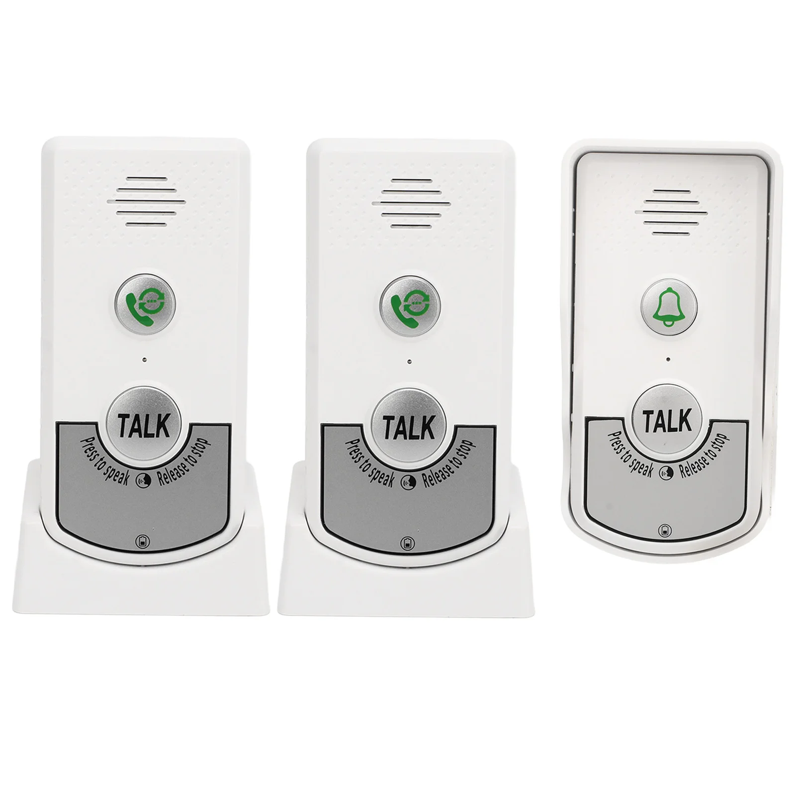 Wireless Intercom Doorbells Excellent Chip 1000m Distance Intelligent White Voice Intercom Doorbells for Homes Factories Villas